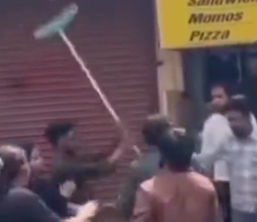 Haryana boy attacks girl with wiper after proposal rejection viral video screenshot"